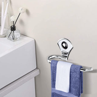 Plantex Royal Stainless Steel Napkin Ring/Towel Ring/Napkin Holder/Bathroom Accessories (Chrome)