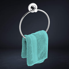 Plantex Real Hand Towel Holder for washbasin and Napkin Hanger for Kitchen (Pack of 2), Stainless Steel