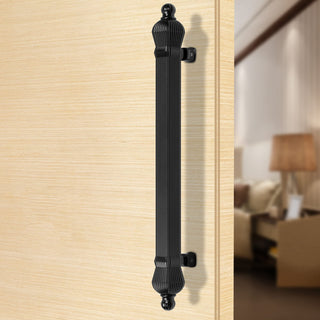 Plantex Taj Heavy Duty Door Handle/Door & Home Decor/17-inches Main Door Handle/Door Pull Push Handle - Pack of 1 (319-Black Finish)