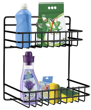 Plantex GI Steel Bathroom Multipurpose Detergent Holder/Bathroom Shelf/Storage Rack/Bathroom Accessories (Powder Coated)