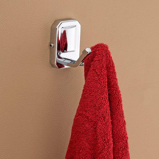 Plantex 304 Grade Stainless Steel Robe Hook/Cloth-Towel Hanger/Door Hanger Hook/Bathroom Accessories - Cute (Chrome)