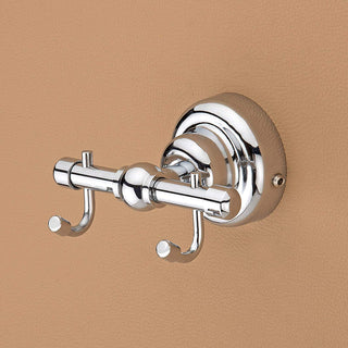 Plantex Stainless Steel 304 Grade Skyllo Robe Hook/Cloth-Towel Hanger/Door Hanger-Hook/Bathroom Accessories(Chrome) - Pack of 2