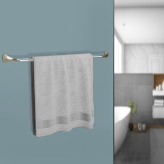 Plantex Smero Pure Brass Towel Hanger for Bathroom/Stand/Towel Bar/Bathroom Accessories - Effect (24 Inch-Satin Matt)