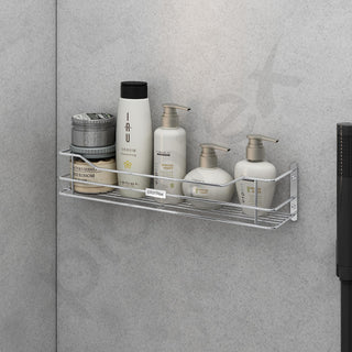 Plantex Stainless Steel Perfume Rack/Shampoo Rack/Shelf/Bathroom Shelf (18 inch)