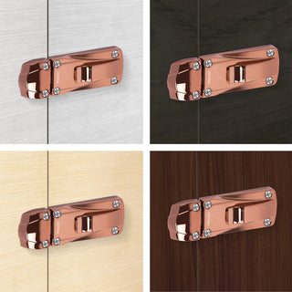 Plantex Heavy Duty Door Stopper/Door Latch for Main Door/Door Lock for Home and Office Doors - Pack of 1 (205 - Rose Gold)