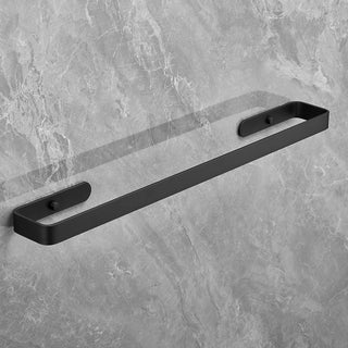 Plantex Space Aluminium Towel Rod/Towel Bar/Towel Holder/Towel Hanger for Bathroom/Bathroom Accessories (976, Black) – Pack of 1