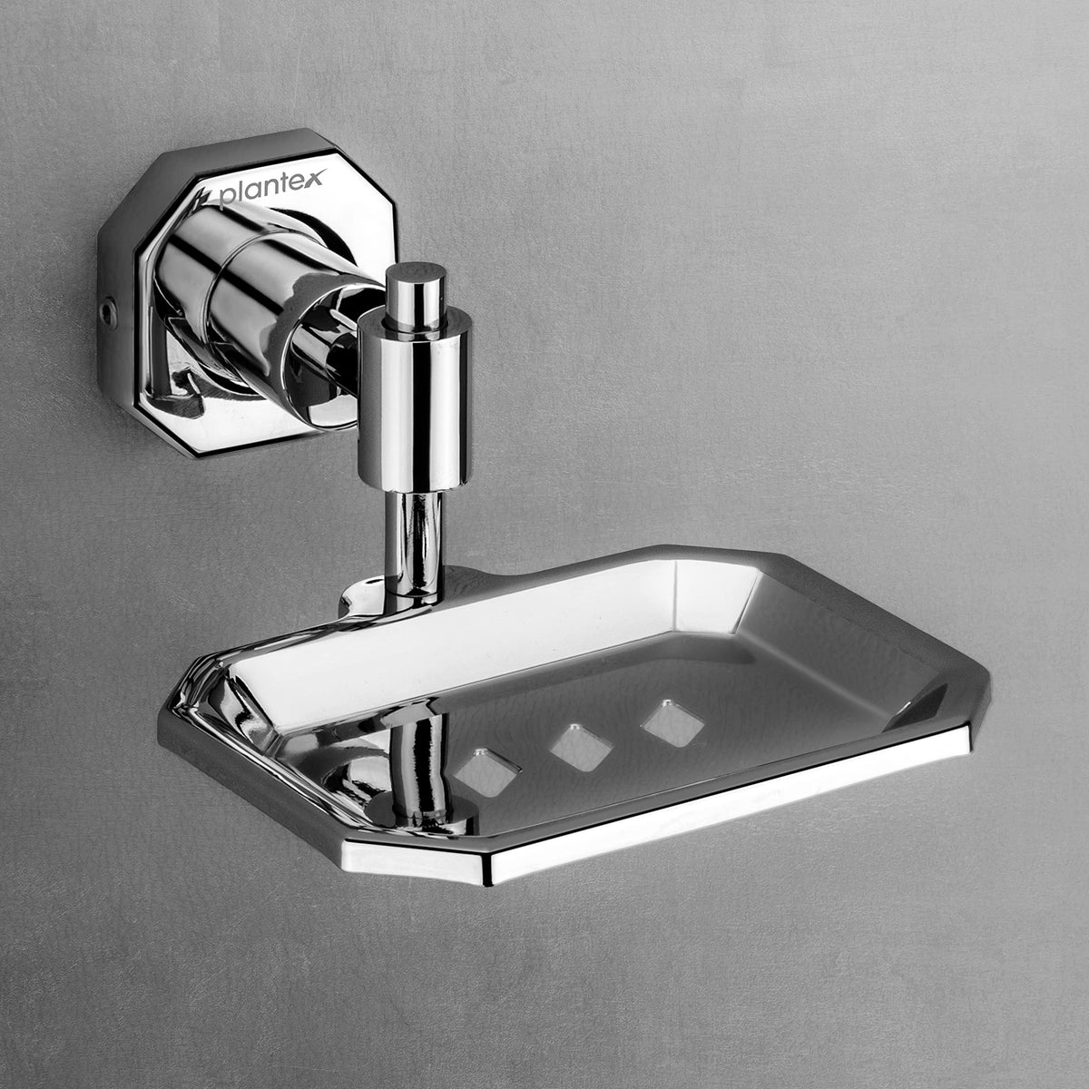 Plantex 304 Grade Stainless Steel Bathroom Soap Case/Soap Holder/Bathroom Accessories - Nipron (Chrome)