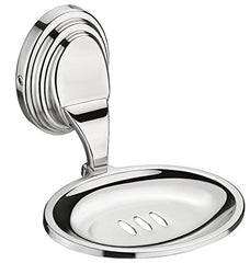 Plantex 304 Grade Stainless Steel Soap Dish/Wall Mounted soap Holder/Soap Dish Holder/Bathroom Accessories Cubic (Chrome)