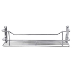 Plantex Bathroom Accessories Items/Shelf for Bathroom Wall/Stainless Steel Perfume Rack for Bathroom/Kitchen/Living Room Wall Mounted (16 inch, Chrome)