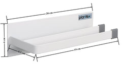 Plantex Magnetic Double Napkin Holder/Towel Holder/Towel Hanger for Bathroom/Bathroom Accessories- (White)