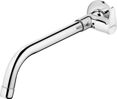 Plantex Pure Brass PAC-1811 Single Lever Sink Cock Tap for Kitchen with (360 Degree) Extended Swivel Spout Wash Basin Tap with Brass Wall Flange & Teflon Tape - Wall Mount (Mirror-Chrome Finish)
