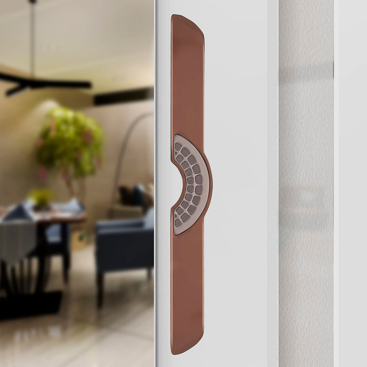 Plantex Ultron Door Handle/Door & Home Decor/15 Inch Main Door Handle/Door Pull Push Handle – Pack of 1 (316,Rose Gold and Grey Finish)