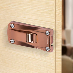 Plantex Heavy Duty Door Stopper/Door Latch for Main Door/Door Lock for Home and Office Doors - Pack of 1 (205 - Rose Gold)