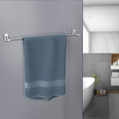 Plantex Fully Brass Smero Towel Rod for Bathroom/Towel Stand/Hanger/Bathroom Accessories - 24 Inch, Chrome (SU-5132)