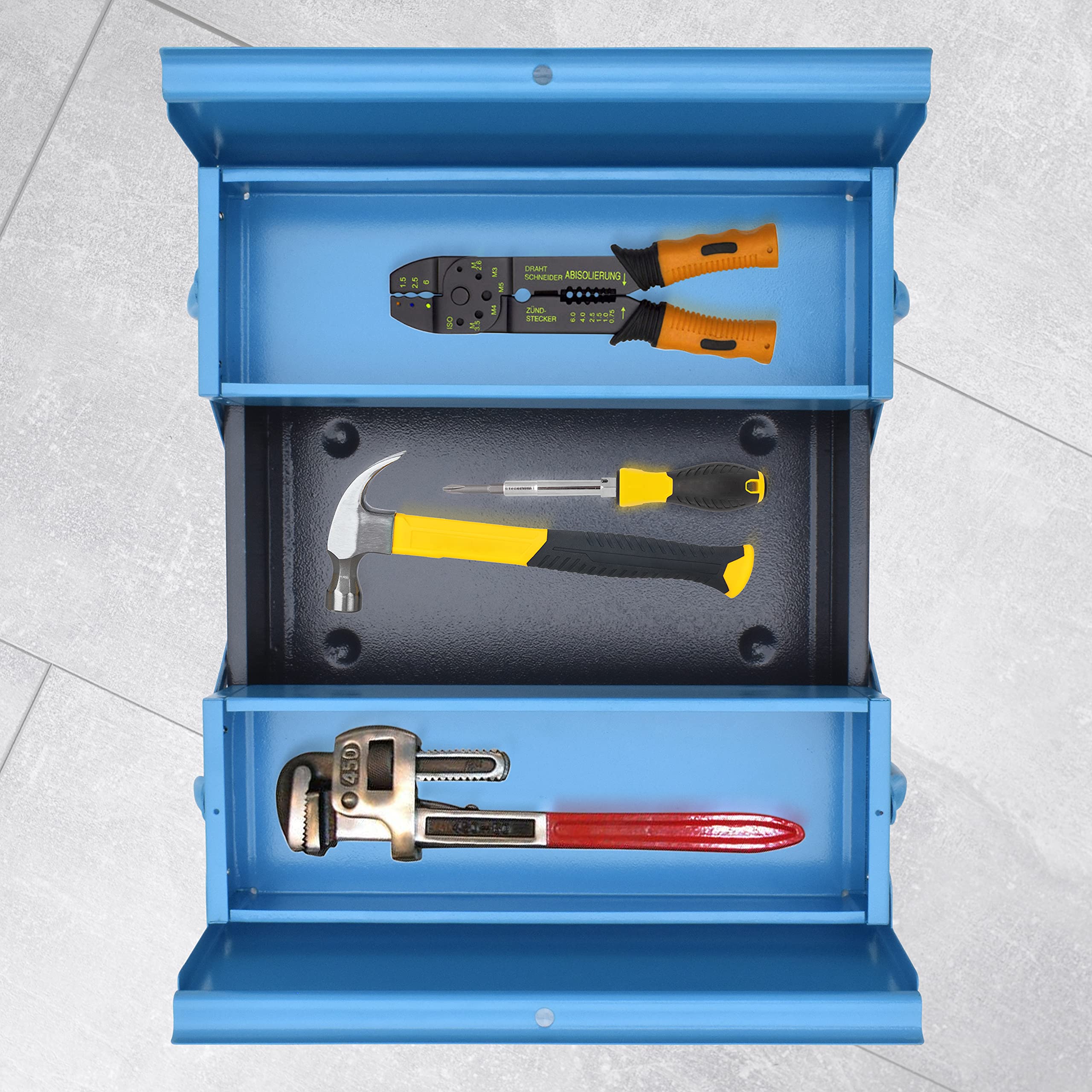 Trusco ST-350-B 2-Level Toolbox